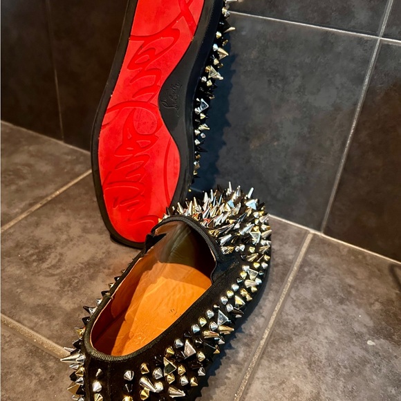 Louis Vuitton men’s studded loafers size 10 excellent condition - Picture 2 of 4